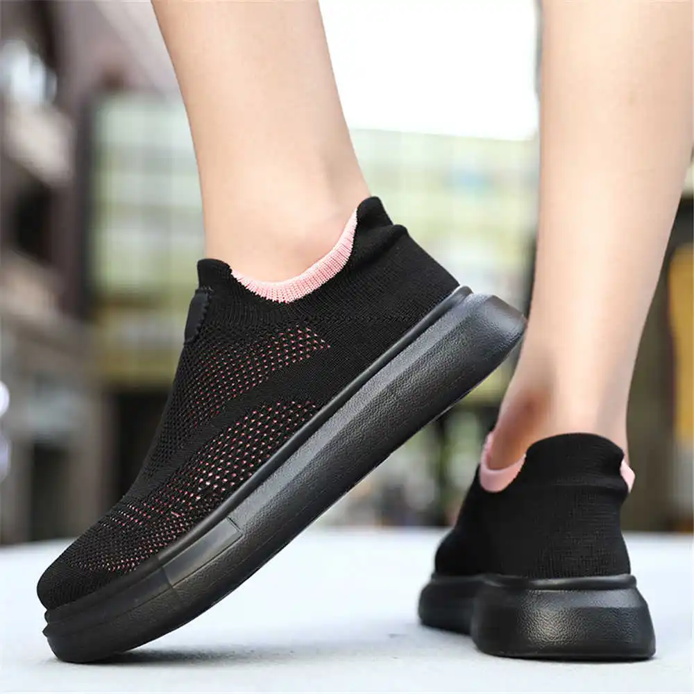 Tech Girl Accessories - Platform Stockings Brown Shoes For Woman