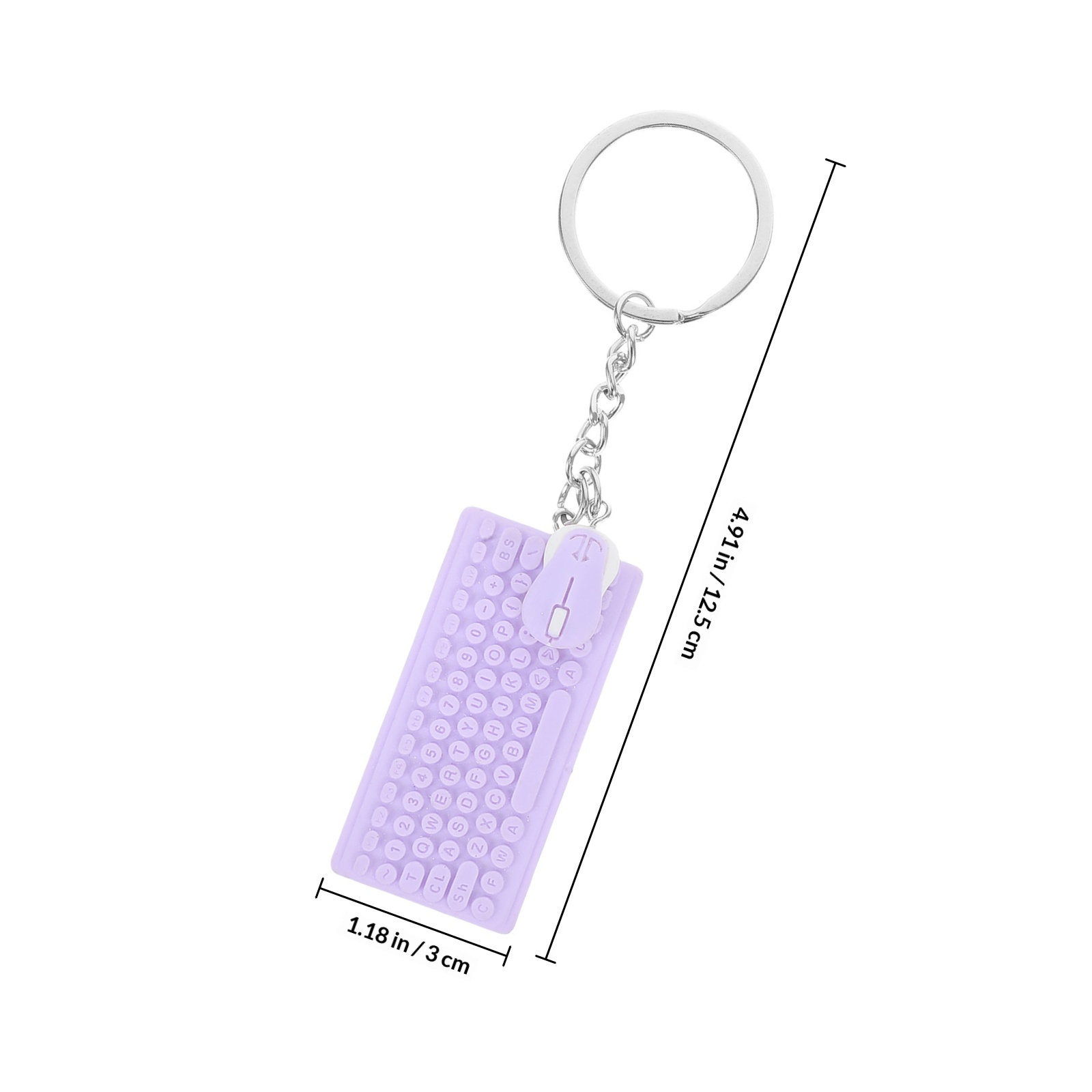 Mini Keyboard Mouse Keychain C - огляд і ціна Tech Girl Accessories