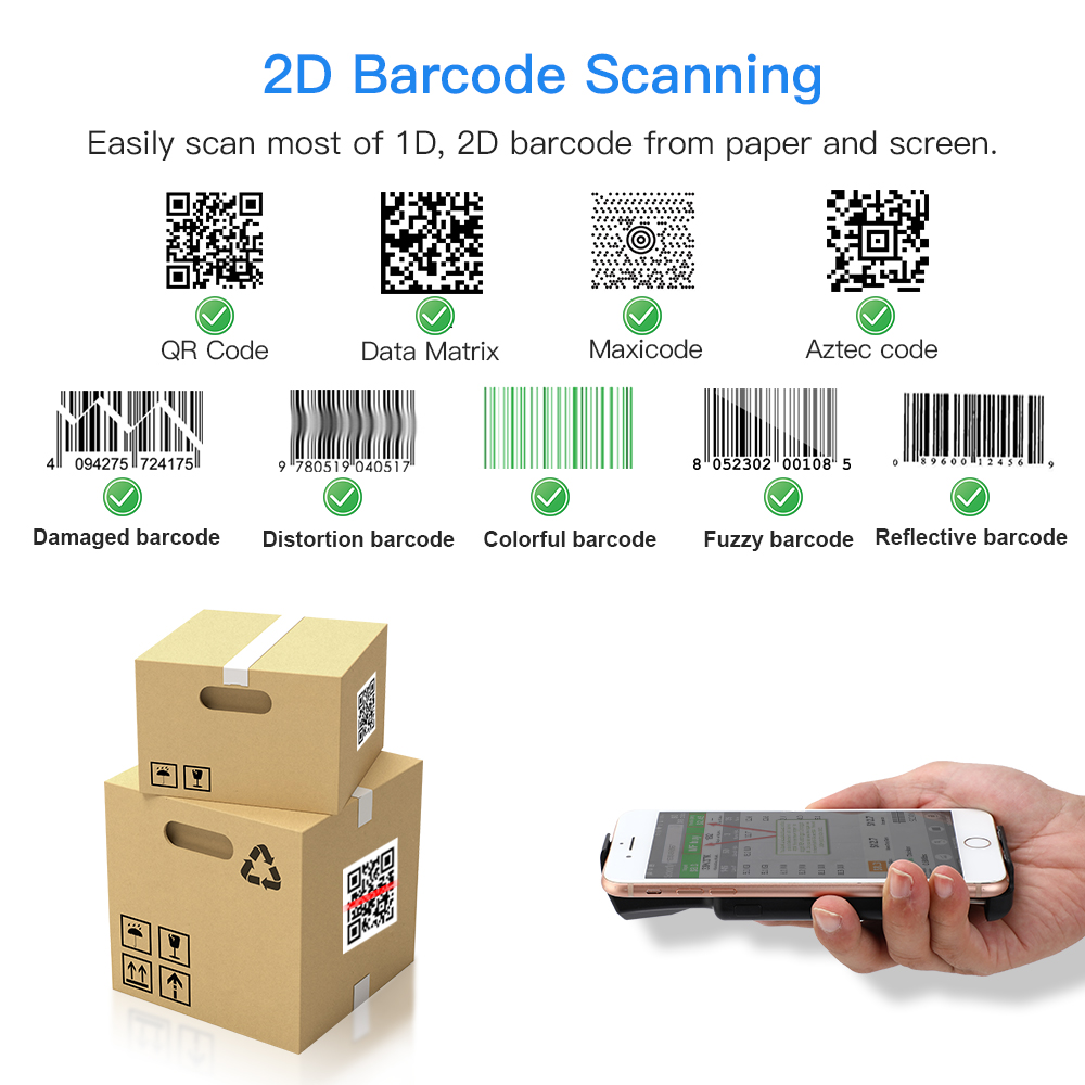Eyoyo EY-017 2D Back Clip Blue - огляд і ціна Document Scanner Portable