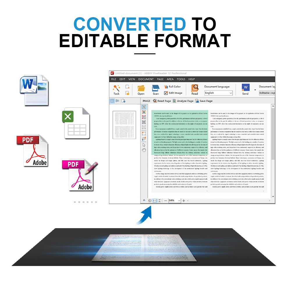 JOYUSING  L14 14MP HD Book & D - огляд і ціна Document Scanner Portable