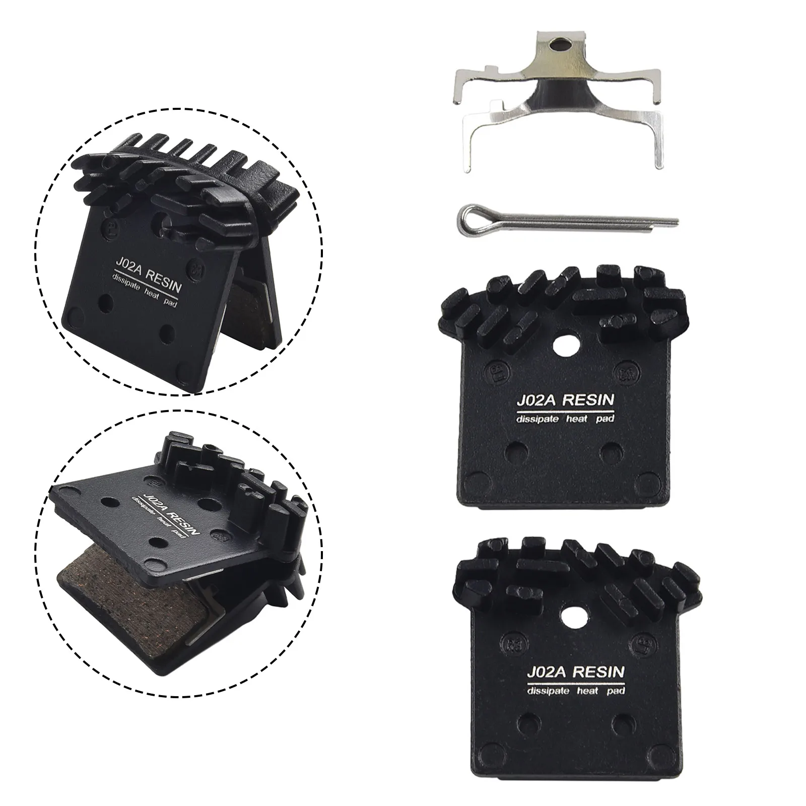 1pair Disc Brake For Pads For  - огляд і ціна Tech Bike Accessories