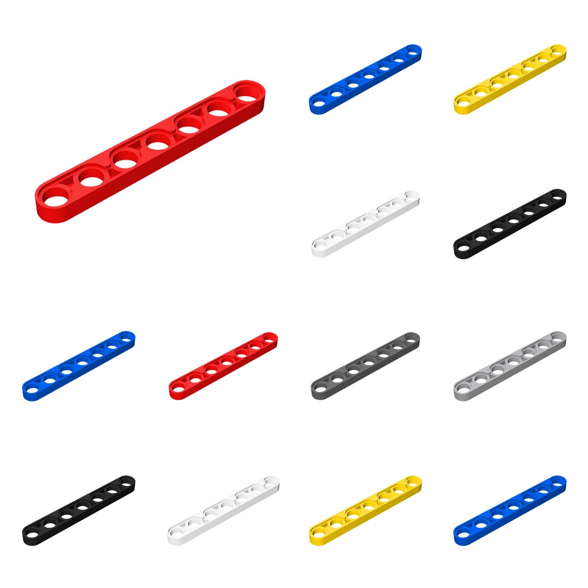 50pcs 32065 Liftarm Thin 1 x 7 - огляд і ціна Tech Accessories Gifts