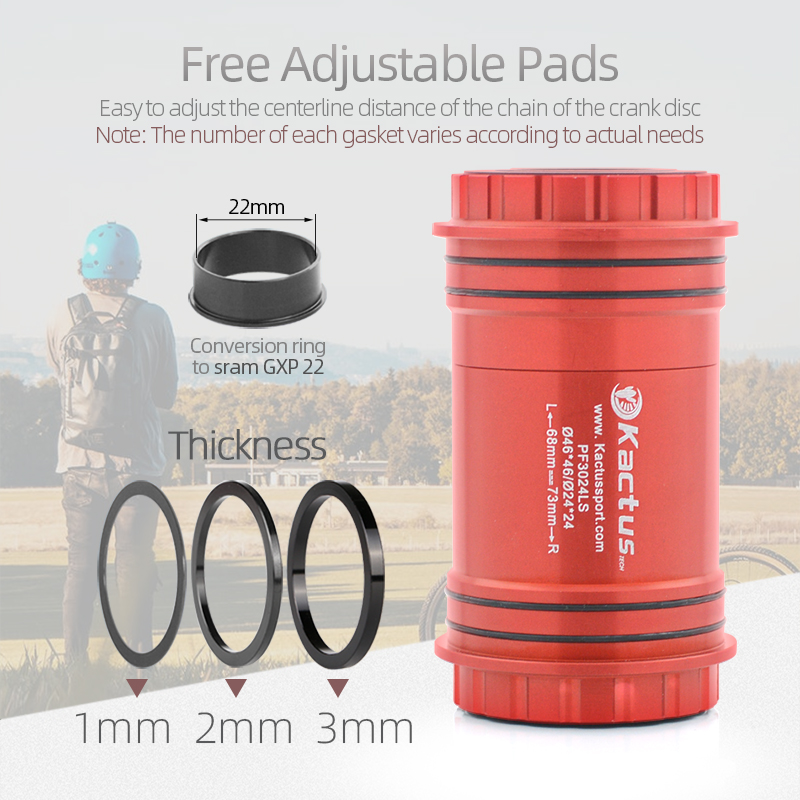 KACTUS Bicycle Bottom Bracket  - огляд і ціна Tech Bike Accessories